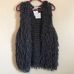 Fringe Sweater Vest